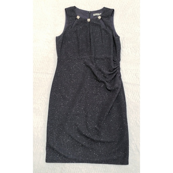 Blue Shimmer Dress - Picture 4 of 6